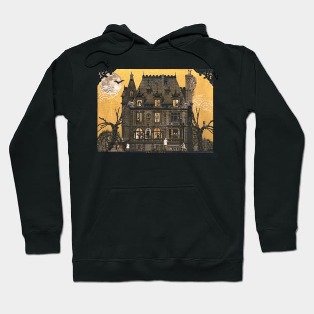 Moribund Manor - Haunted House Hoodie by WinonaCookie